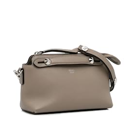 Fendi-Brown Fendi Mini By The Way Satchel-Brown