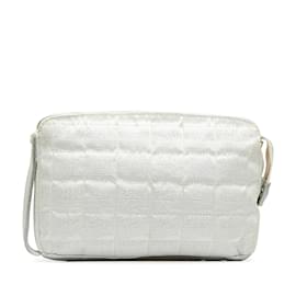 Chanel-White Chanel New Travel Line Pouch-White