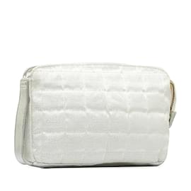 Chanel-White Chanel New Travel Line Pouch-White