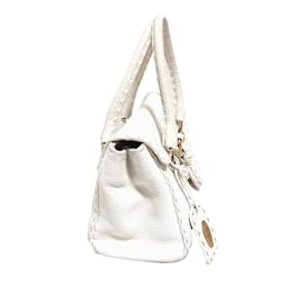Fendi-Sac à main Fendi Mini Selleria Linda blanc-Blanc