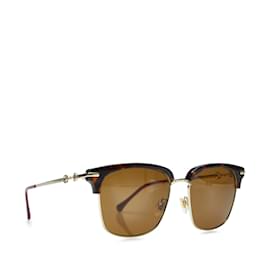 Gucci-Óculos de sol coloridos Gucci Wayfarer marrom-Marrom