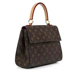 Louis Vuitton-Brown Louis Vuitton Monogram Cluny BB Satchel-Brown