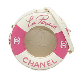 Chanel-White Chanel La Pausa Crossbody Bag-Bianco