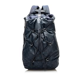 Louis Vuitton-Blue Louis Vuitton Monogram Cobalt Ultralight Backpack-Blue