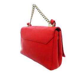 Louis Vuitton-Red Louis Vuitton Lockme II BB Satchel-Red
