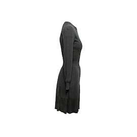 Chloé-Robe en tricot plissée Chloé noire Taille S-Noir
