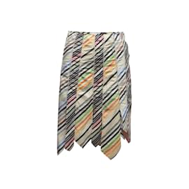 Paul Smith-Vintage Multicolorido Paul Smith 1993-1994 Saia de gravata tamanho IT 40-Multicor
