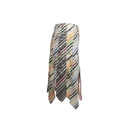 Paul Smith-Vintage Multicolorido Paul Smith 1993-1994 Saia de gravata tamanho IT 40-Multicor
