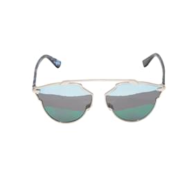 Christian Dior-Óculos de sol aviador prateados Christian Dior-Prata