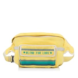 Gucci-Yellow Gucci Blind For Love Belt Bag-Yellow