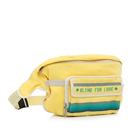 Gucci-Yellow Gucci Blind For Love Belt Bag-Yellow