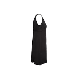 Dolce & Gabbana-Black Dolce & Gabbana Sleeveless Mini Dress Size EU 44-Black
