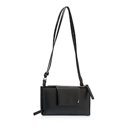Jacquemus-Black Jacquemus Le Pichoto Shoulder Bag-Black