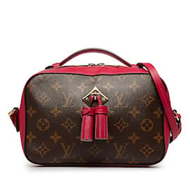 Louis Vuitton-Cartera Saintonge con monograma Louis Vuitton marrón-Castaño