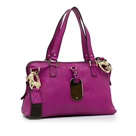 Mulberry-Lila Mulberry East West Shimmy Satchel-Lila