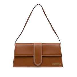 Jacquemus-Brown Jacquemus Le Bambino Long Shoulder Bag-Brown