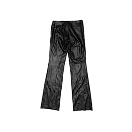 Prada-Vintage negro Prada pantalones de cuero tamaño UE 44-Negro