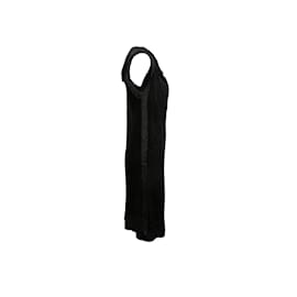 Autre Marque-Robe sans manches à capuche noire Gaultier² Taille US S-Noir