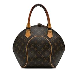 Louis Vuitton-Braune Louis Vuitton-Monogramm-Ellipse-PM-Handtasche-Braun