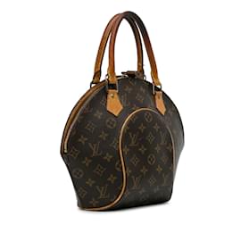 Louis Vuitton-Braune Louis Vuitton-Monogramm-Ellipse-PM-Handtasche-Braun