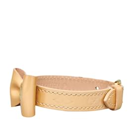 Louis Vuitton-Bracelet à nœud préféré marron Louis Vuitton Vernis-Marron