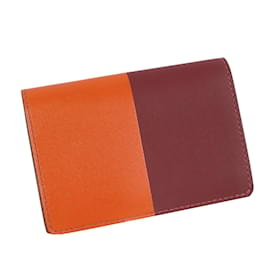 Hermès-Orange Hermes Manhattan Card Case-Orange