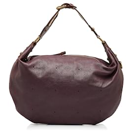 Louis Vuitton-Purple Louis Vuitton Monogram Mahina Onatah GM Hobo Bag-Purple