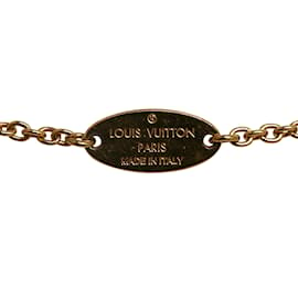 Louis Vuitton-Collier Louis Vuitton Essential V doré-Doré