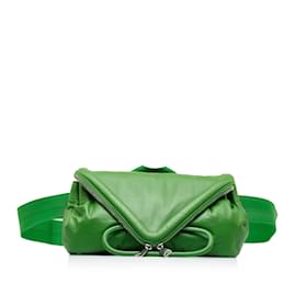 Bottega Veneta-Green Bottega Veneta Beak Belt Bag-Green