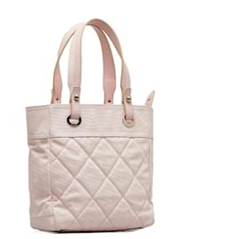 Chanel-Pink Chanel Small Paris-Biarritz Tote-Pink