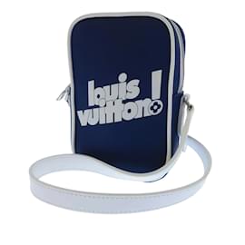 Louis Vuitton-Blue Louis Vuitton Danube PPM Everyday Crossbody Bag-Blue
