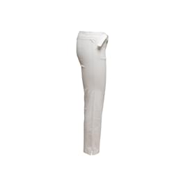 Gucci-Pantalon droit Gucci blanc Taille EU 42-Blanc