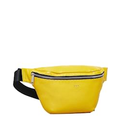 Fendi-Yellow Fendi Selleria Belt Bag-Yellow