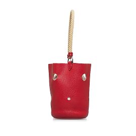 Hermès Balde Hermes Clemence Mangeoire Vermelho PM Vermelho