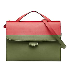 Fendi-Red Fendi Demi Jour Satchel-Red