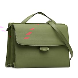 Fendi-Red Fendi Demi Jour Satchel-Red