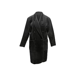 Kenzo-Vintage Black Kenzo Corduroy Coat Size US S-Black