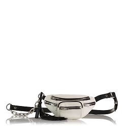 Bolsa com cinto de couro branco Alexander Wang Branco