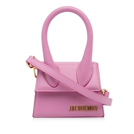 Jacquemus-Mini sac à bandoulière rose Jacquemus Le Chiquito-Rose