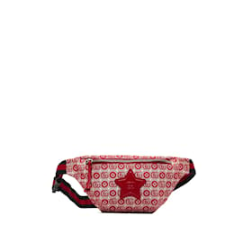 Gucci-Sac ceinture rouge Gucci Kids GG en toile étoile-Rouge
