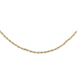 Dior-Gold Dior Gold-Tone Chain Necklace-Golden