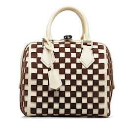 Louis Vuitton-Brown Louis Vuitton Damier Cubic Speedy Cube PM Handbag-Brown