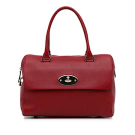 Mulberry-Red Mulberry Del Rey Handbag-Red