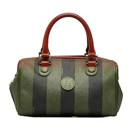 Fendi-Cartable Fendi Pequin marron-Marron