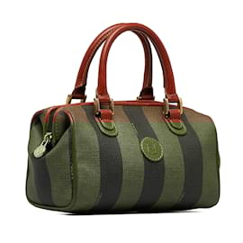 Fendi-Cartable Fendi Pequin marron-Marron