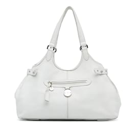 Mulberry-Borsa a tracolla Somerset di gelso bianco-Bianco