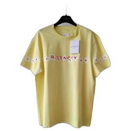 Givenchy-GIVENCHY SHORT SLEEVE T-SHIRT-Yellow