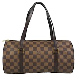 Louis Vuitton-LOUIS VUITTON Damier Papillon GM N handbag51303 MB006-Brown
