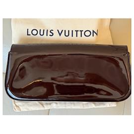 Louis Vuitton-Clutch bags-Dark red