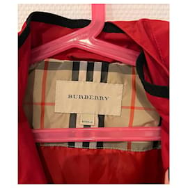 Burberry-Giacca monopezzo-Rosso